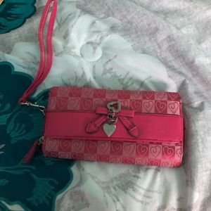 Pink wallet